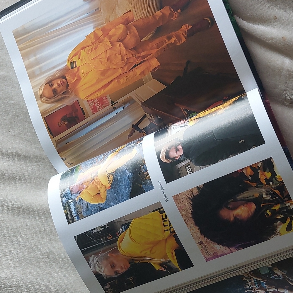 Billie Eilish photo book hardcover coffee table book